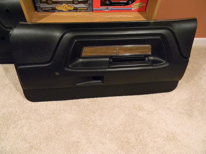 Landau Black on the interior panels...